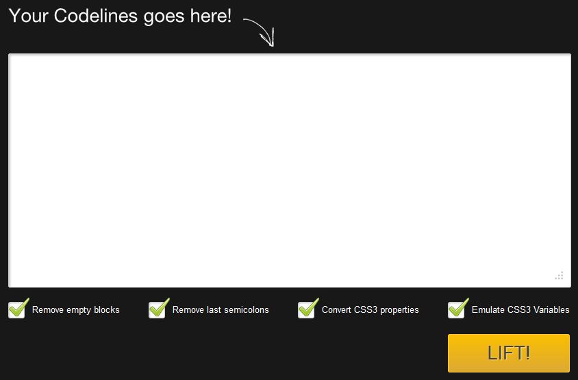 CSS Lift