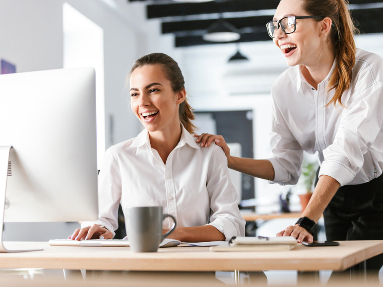 Entwicklerteam bei der Webagentur