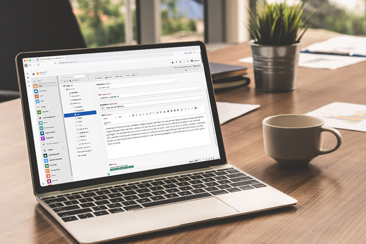 Moderne Backendmodule der Agentur für Webentwicklung