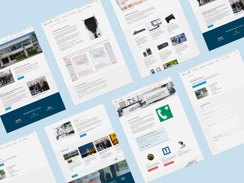 Webdesign für Corporate Website