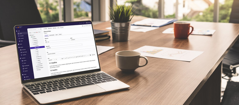 Modernes TYPO3 v14 Backend