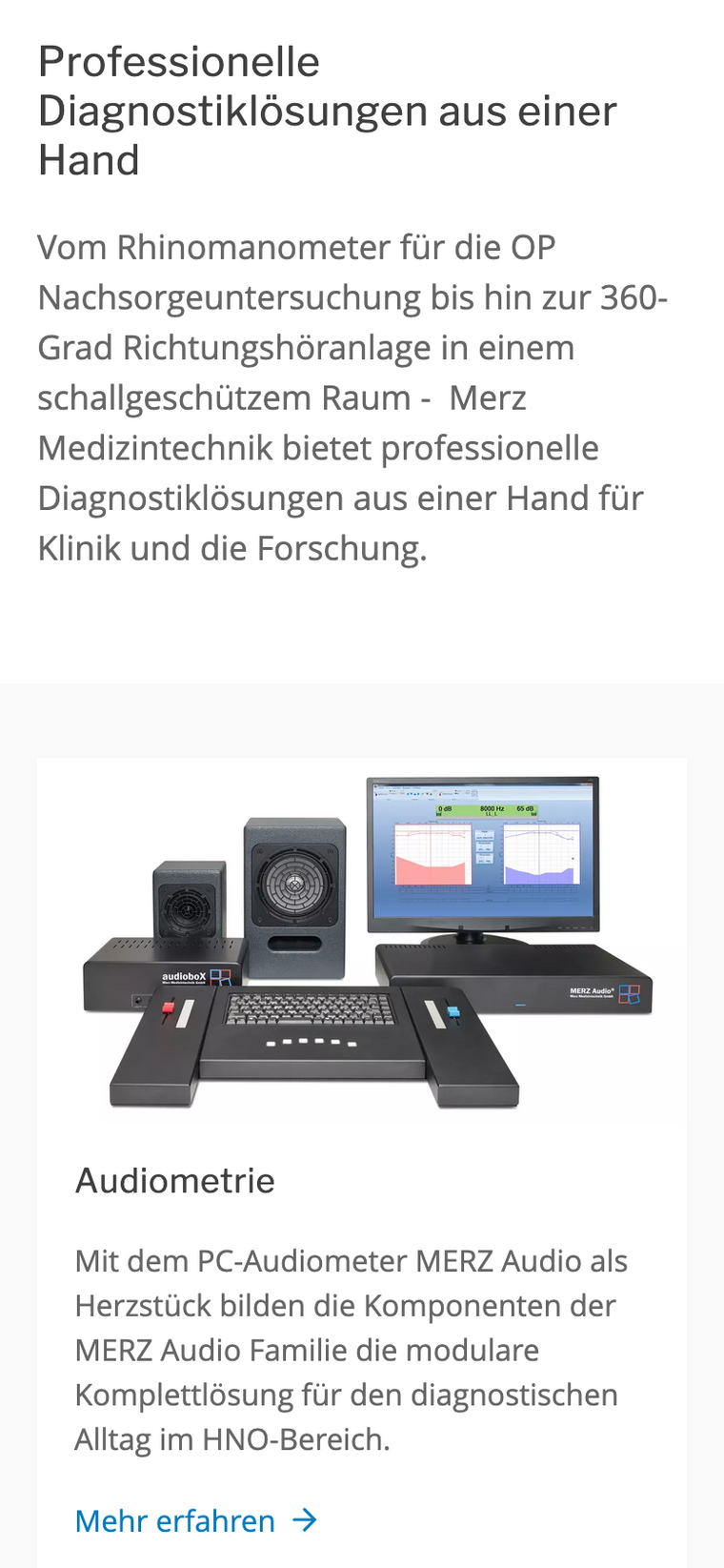 Screenshot Text-Bild-Modul