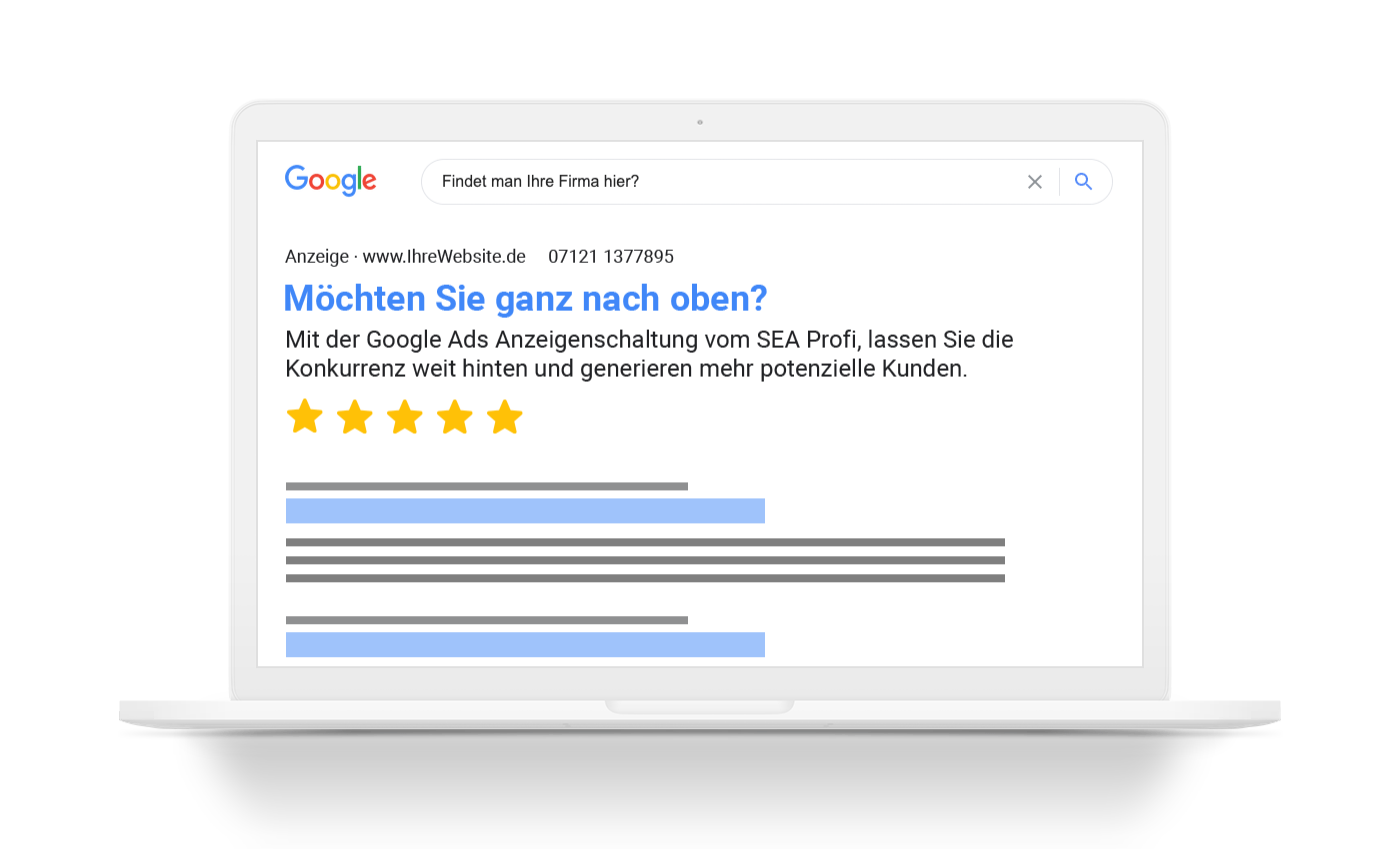 Erfolgreiche Google Ads Kampagne